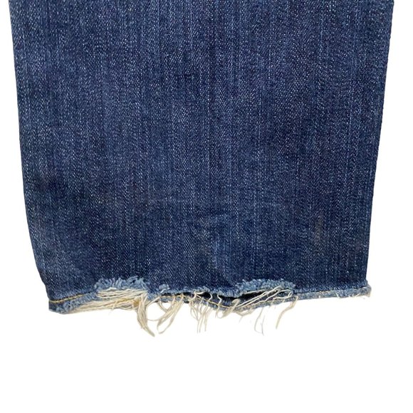 Paige Premium Denim Women’s Jimmy Jimmy Jeans‎ Size 25 Distressed Pants Blue - Picture 7 of 16